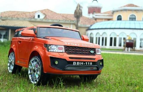 Kids Ride-On Car Range Rover Style Sport Coupe Electric Toys