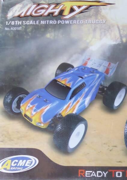 NEW - 1/8TH SCALE - NITRO POWERED 
