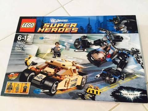 Lego for sale set: 76001 The Bat vs Bane: Tumbler Chase