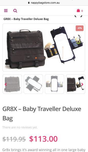 Gr8x baby traveller deluxe bag baby bag
