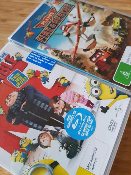 2x new DVD. Planes & Despicable Me