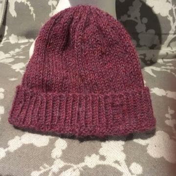 Hand nade 100% alpaca beanie