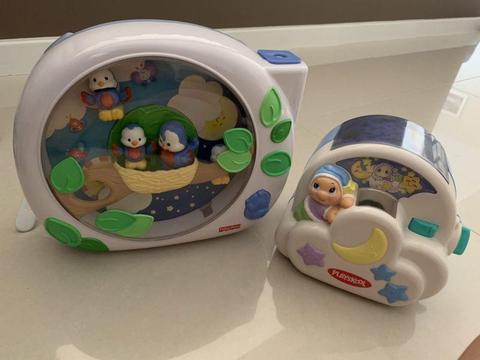 Fisher-Price Flutterbye Lullaby Birdies Soother and Playskool