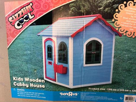 Kids wooden Cubby house