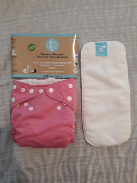 Charlie Banana 2-in-1 reusable diaper *size small