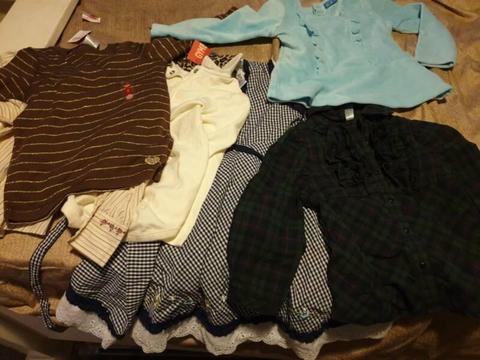 5 x kids cloths for 3 years old girls New