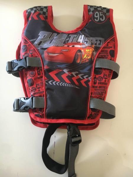 Lightning McQueen Kids LifeJacket size S for 3-5 years