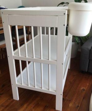 BRAND NEW IKEA CHANGING TABLE (new mat accessories)
