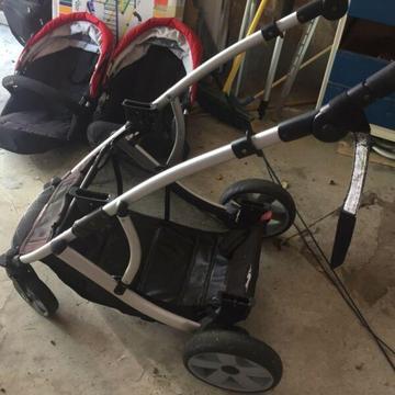 Used Molly and Max Double Pram