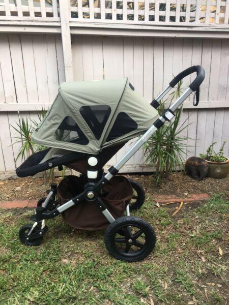 Bugaboo Cameleon 3 with bassinett, seat, belly bar and so many extras!