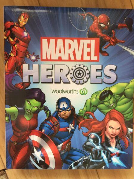 Marval Heroes - complete set of collector discs/tokens