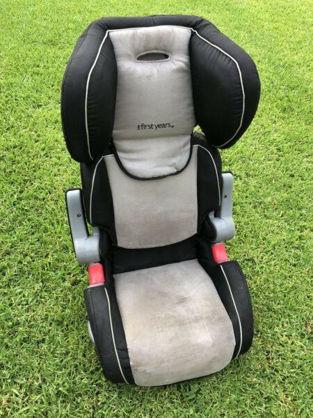 The First Years Child Booster Safety Car Seat (suit 4yrs to 7yrs)
