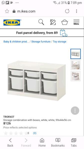 Wanted: Want to buy - ikea toy storage