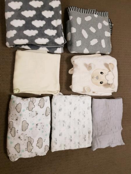 Baby blankets/ swaddles
