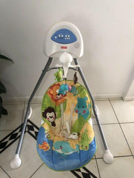 Fisher and price baby swing. Excellent condition. Hardly used