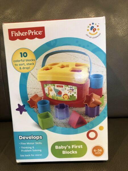 Fisher Price- Baby's First blocks