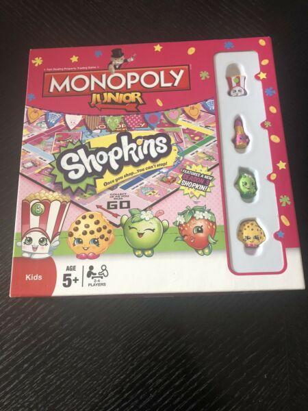 Shopkins monopoly junior