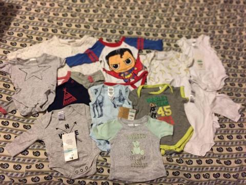 Baby clothes boys bundle size 0-3 months 000