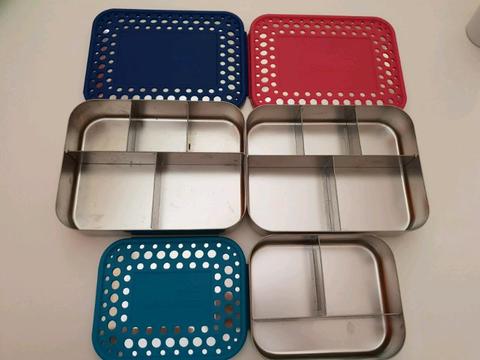 Lunchbots set stainless steel lunch boxes