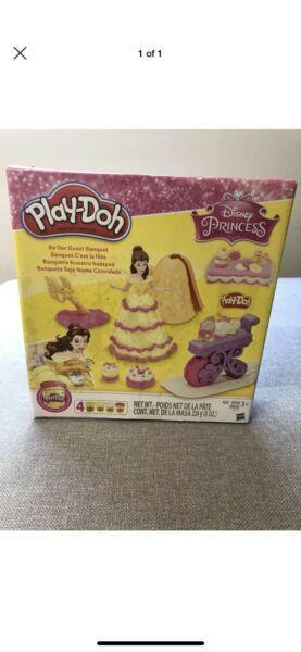 Brand new playdoh set beauty and the beast