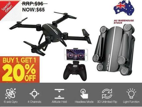 NEW X8tw FPV WIFI HD Camera Foldable Selfie Drone Quadcopter