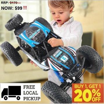 NEW 1:10 RC BigFoot 4WD Climbing off road Waterproof Buggy GIFT