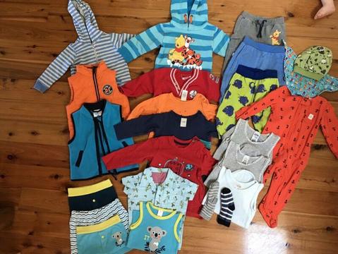 Baby boy clothes bundle, 6-12 months