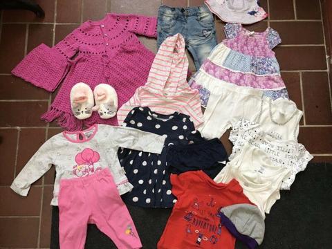 Baby girl clothes bundle, 6-12 months