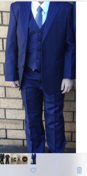 Wanted: Boys size 8/9, 5 piece suit in royal blue