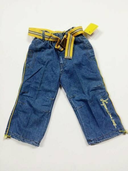 Children three quarters jean , pack of 5 size for age 3 to 7