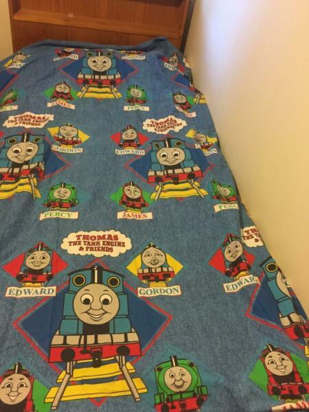 Thomas the tank quilt cover