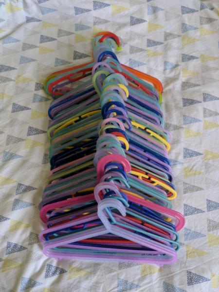 60 pieces kids clothes hangers