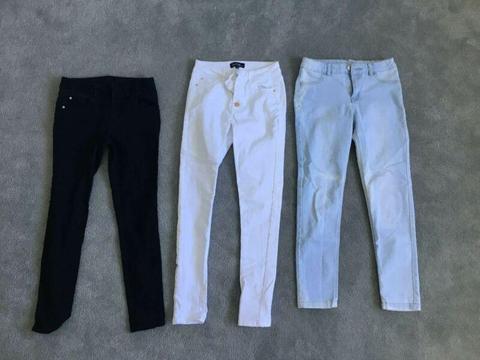 3 Pairs Size 10 Kids Jeans