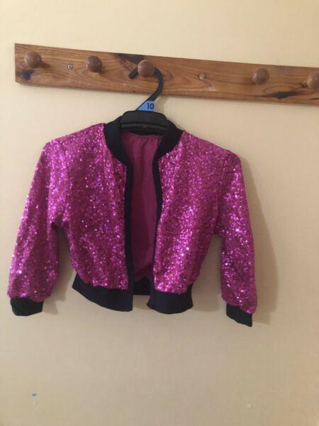 Pink sparkly jacket