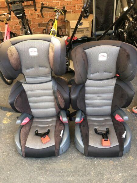 Child Car Booster Safety Seats (suit 4yrs to 8yrs) $20ea