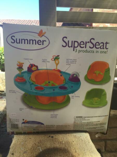Bouncer and chair in excellent condition