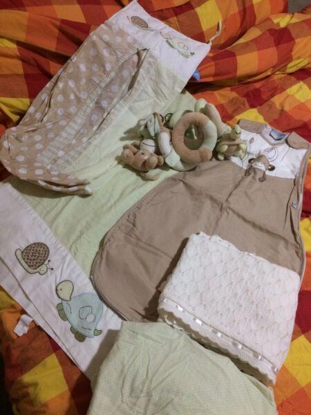 Gorgeous baby cot & bed set sweet dreams by living textiles