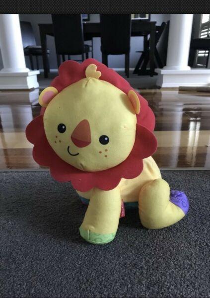 Fisher Price Touch And Crawl Lion