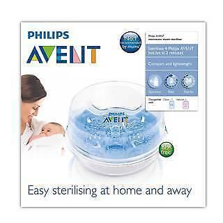 Philips Avent Express Microwave Sterilizer with Feeding Bottles