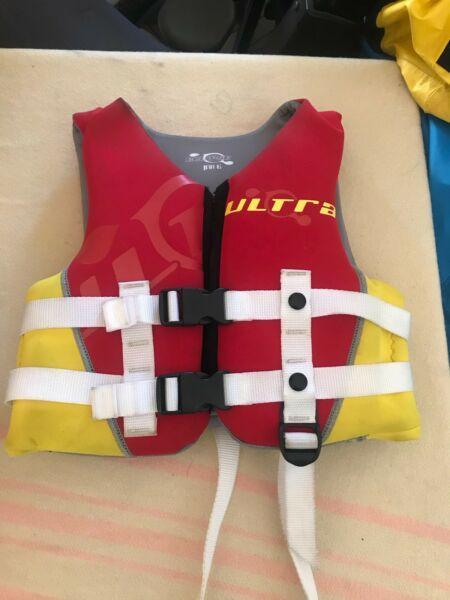 Child kids neoprene life jacket