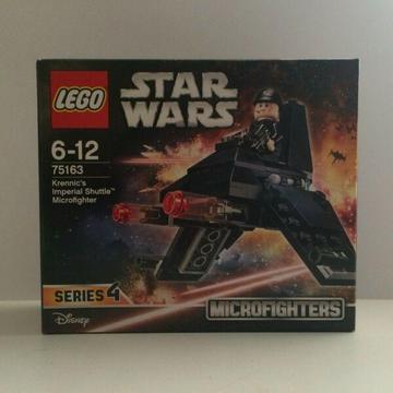 Lego Star Wars 2017 Microfighters 75163 Krennic's Imperial Shuttle NEW
