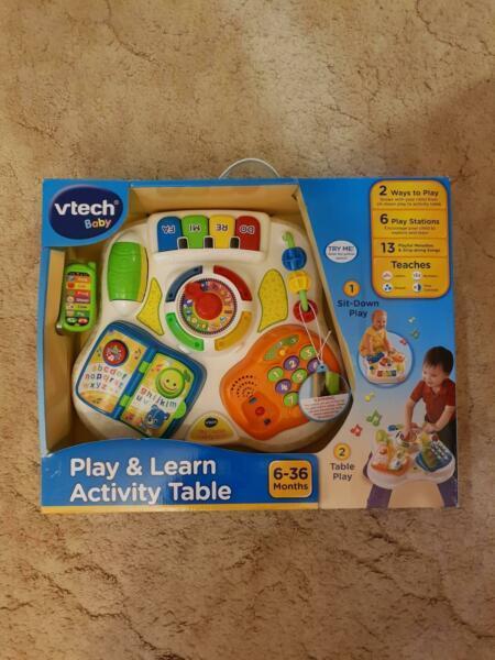 Vtech Play & Learn Activity Table
