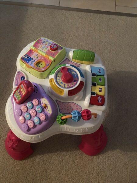 Vtech play and learn activity table