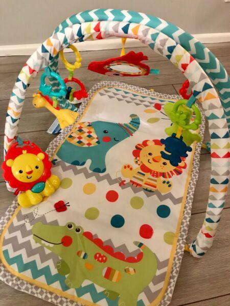 Fisher Price Musical Activity Gym - almost new