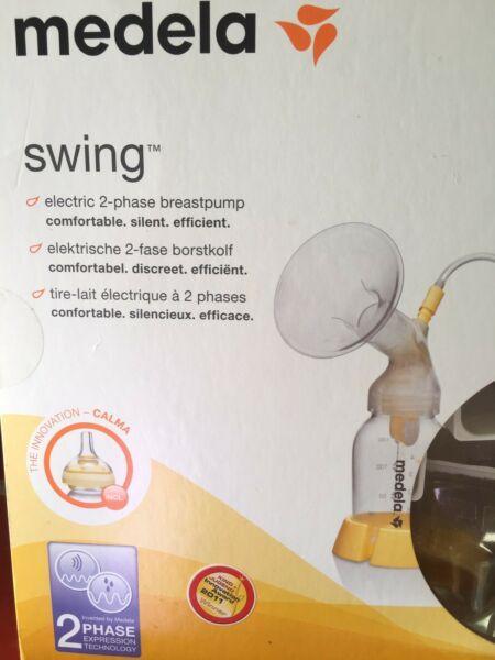 Medela Swing Electric Single Pump with extras