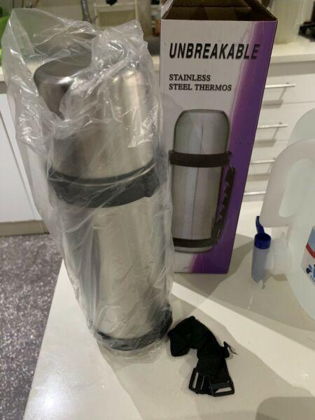 100% Brand New Stainless Steel Thermos 0.75L