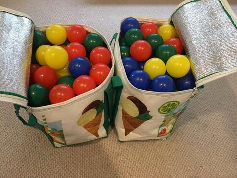 2 x JollyKidz 105 Plastic Play Balls - BabyBuntings