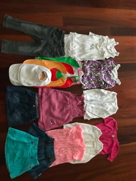 Girl Baby clothes sizes 000-2