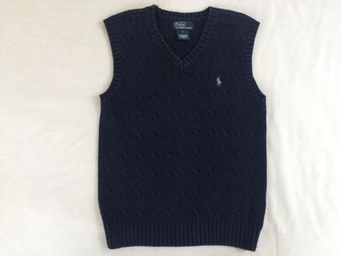 Polo by Ralph Lauren Authentic kids knitted vest Size 7
