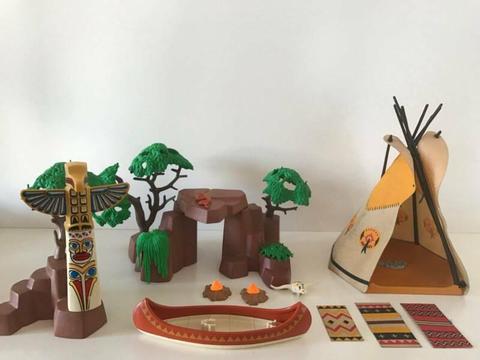 Playmobil - Native American Indian Vintage Set